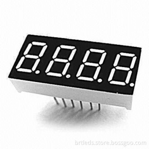 7-segment LED Displays with Four-digit and 9.20mm High